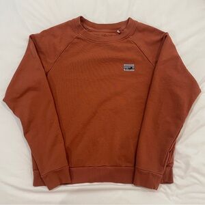 Patagonia Women’s Orange Crewneck Sweater